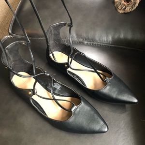 Old navy lace up flats